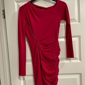 Bebe long sleeve dress